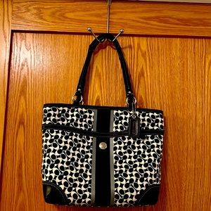 Vintage coach tote